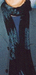 Шарф Голубой папоротник прекрасно носится со строгим пальто и костюмом